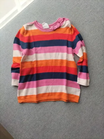 Pull rayé 9 -12 mois