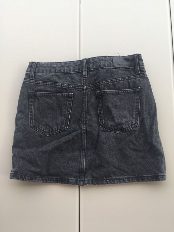 jupe en jean noir mango femme 34 - photo numéro 6