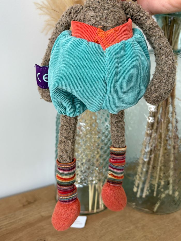 Doudou peluche souris au fond de la cour - photo numéro 6