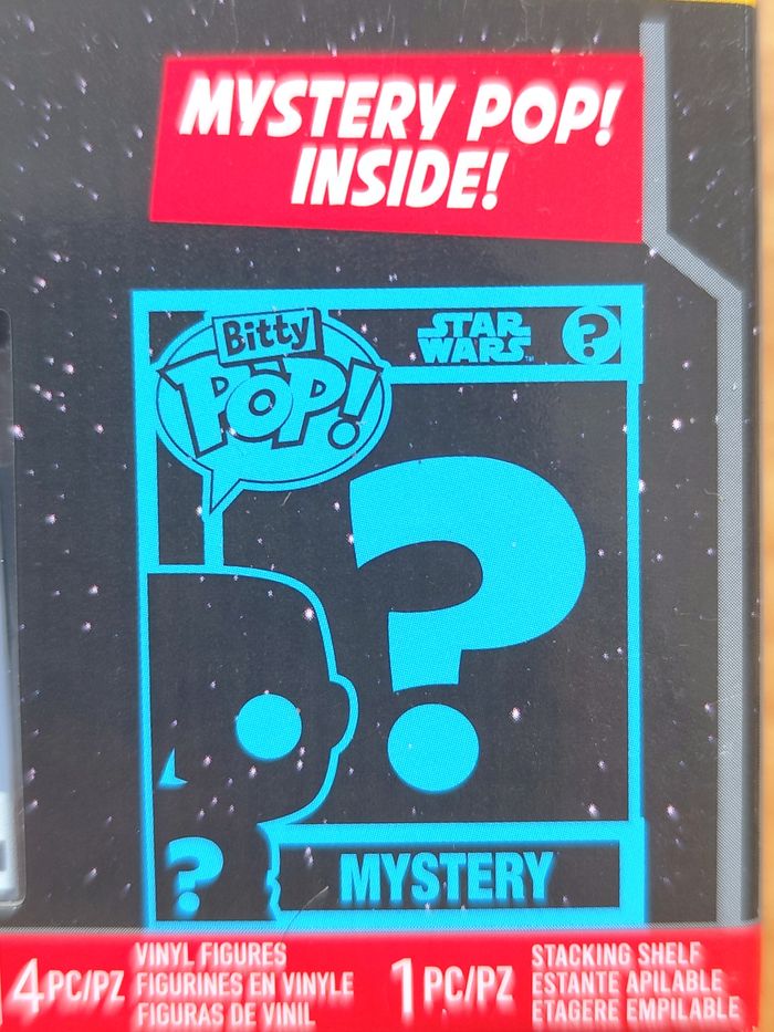 Lot 2 Boîtes Funko Bitty Pop! Star Wars - 8 Figurines (Darth Vader, Leia...) - photo numéro 6