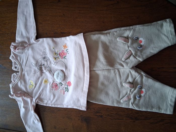 Ensemble pour bébé fille lapin Miss Bunny de marque Disney Baby