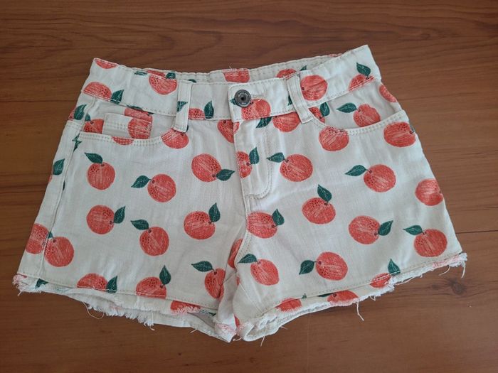 Short imprimé pommes