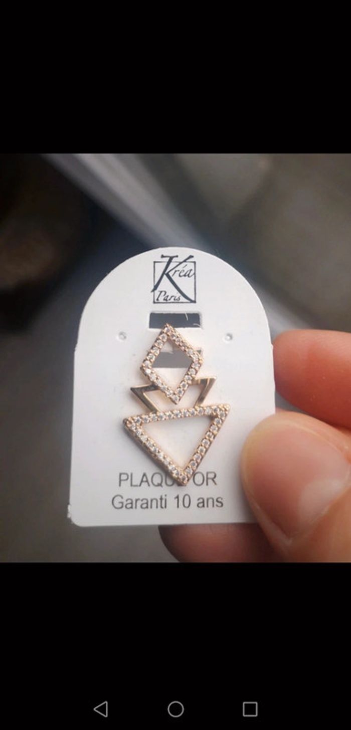 Pendentif plaqué or