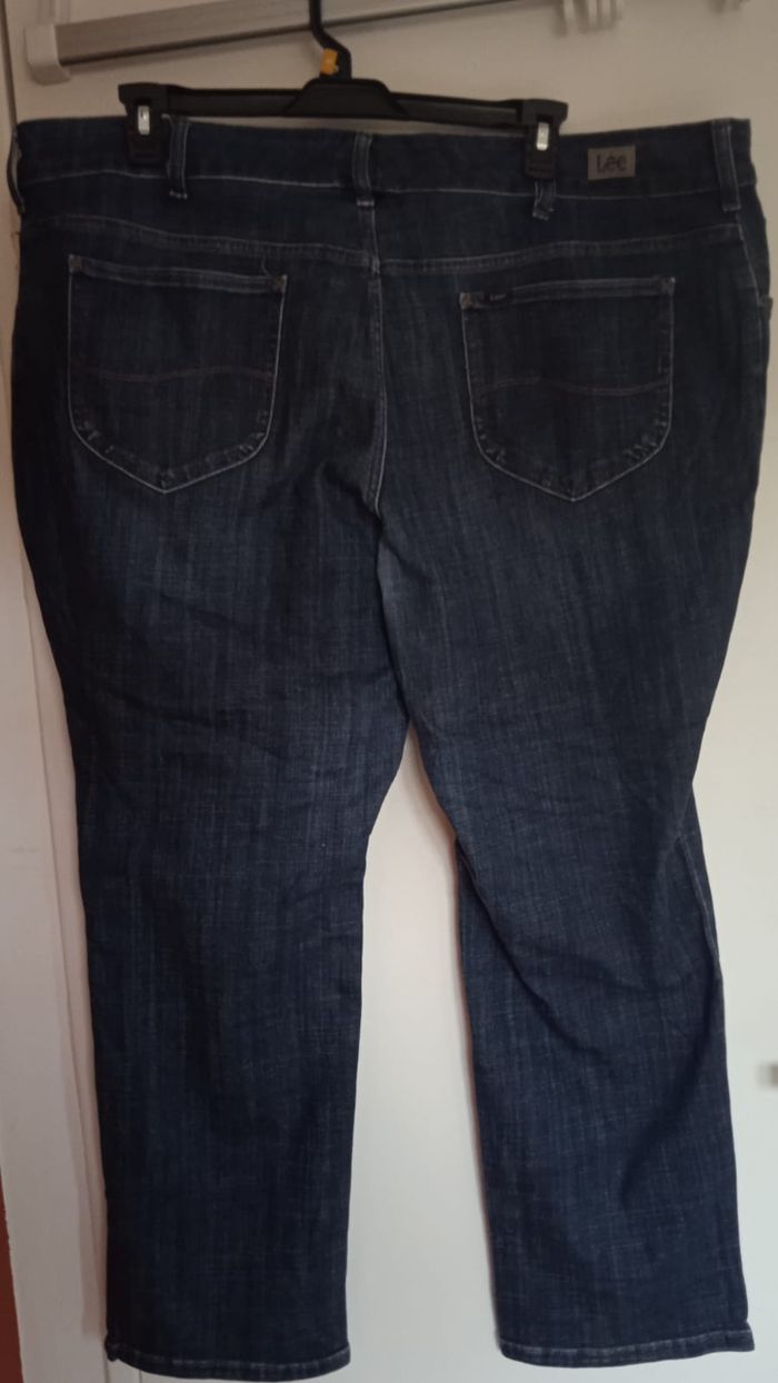 Jeans Lee Bleu Oversize femme en 3XL - photo numéro 9