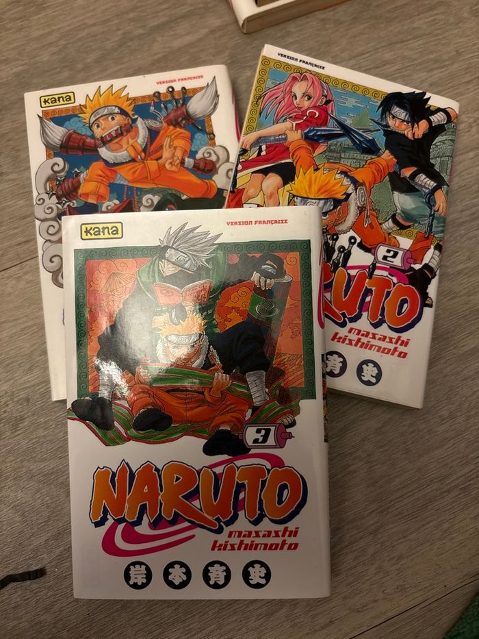 Manga Naruto Tome 1 à 3