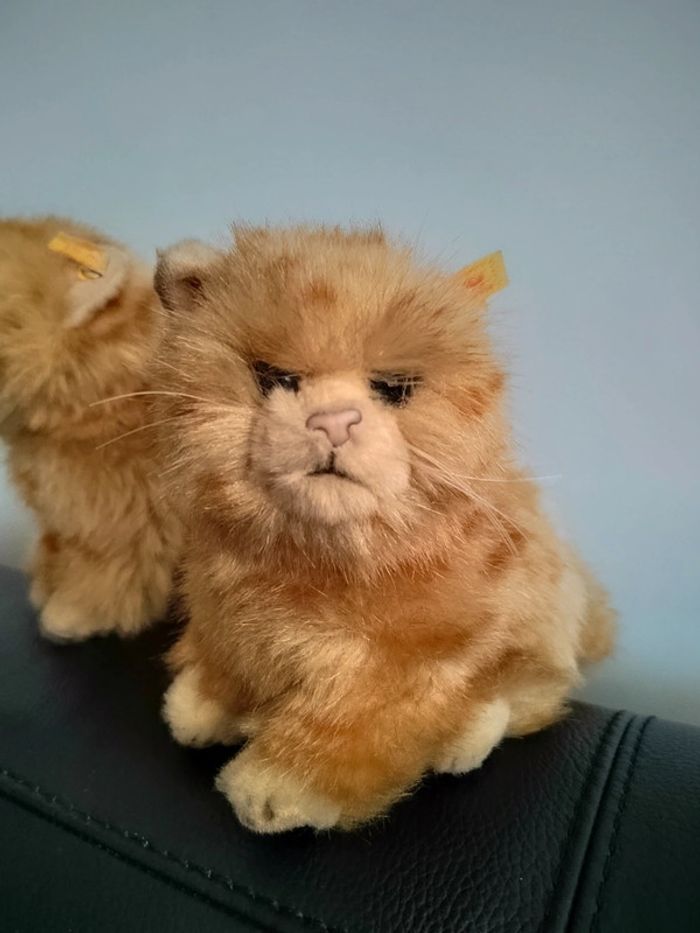 Paire de chats Steiff - photo numéro 2