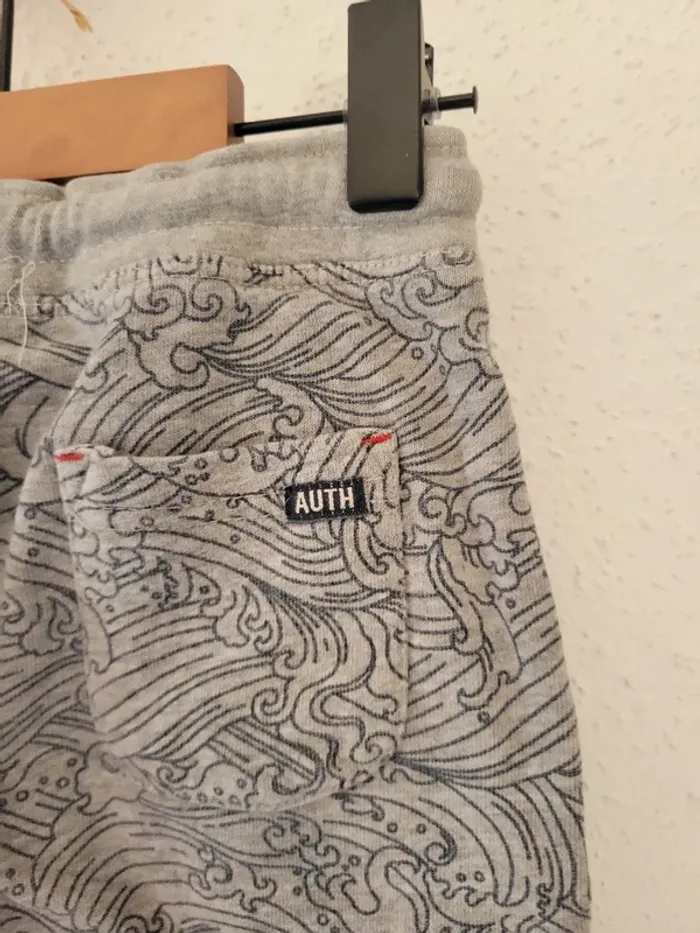 Short garçon 6 ans gris vagues - photo numéro 4