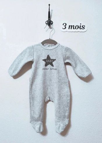 Pyjama bébé fille taille 3 mois