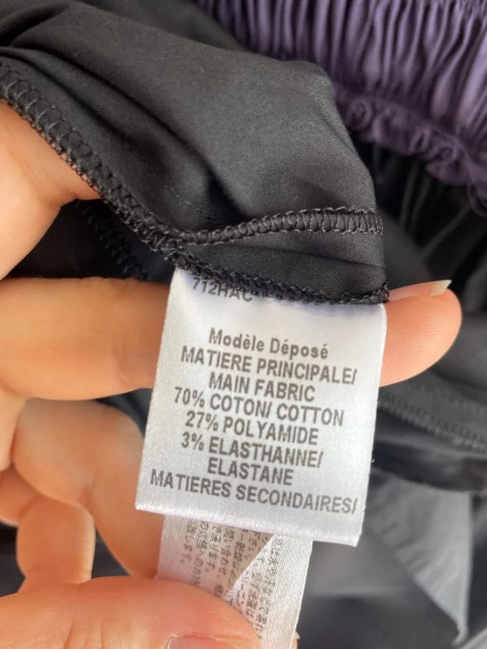 Robe tricolore Paul Ka ceinture violette - photo numéro 4