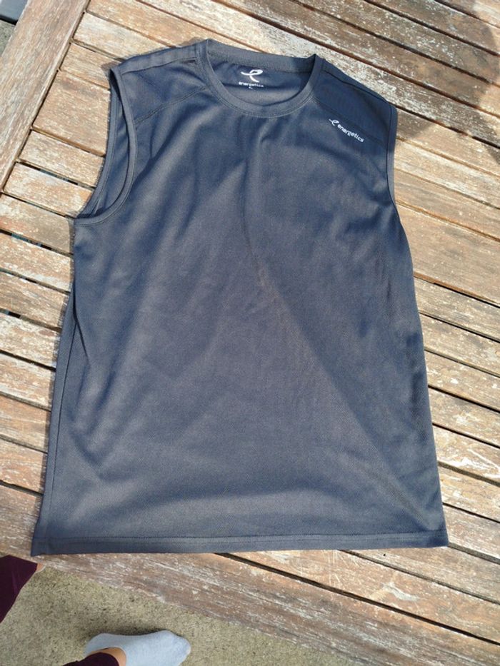 Tee shirt sans manche homme