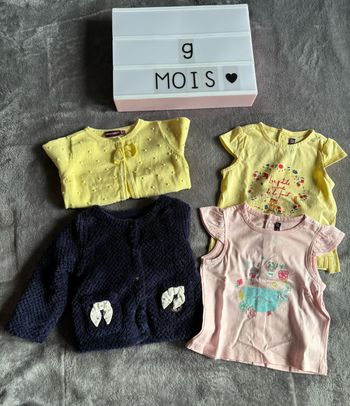 Lot bébé fille 9 mois Sergent Major