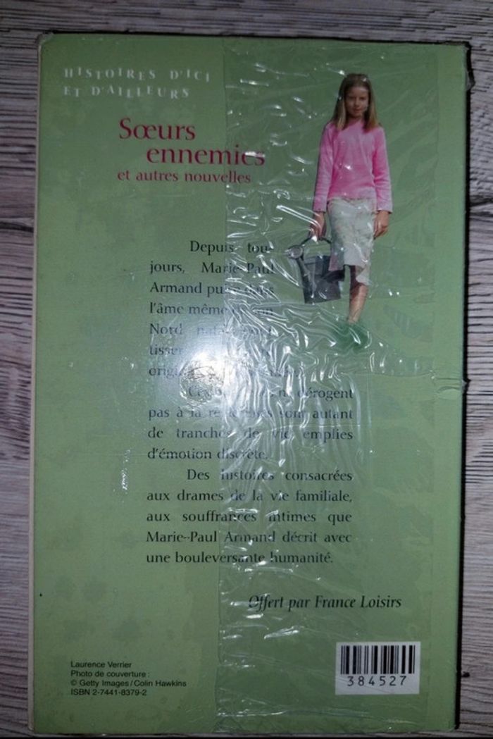 Livre soeurs ennemies neuf - photo numéro 2