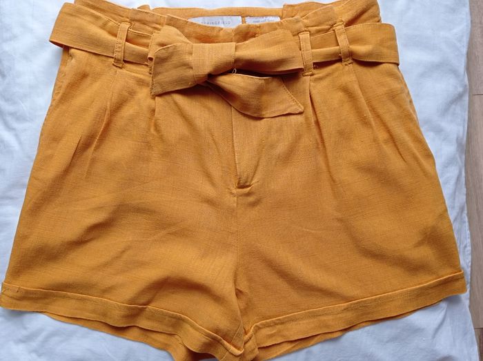 SHORT SPRINGFIELD Moutarde Orange