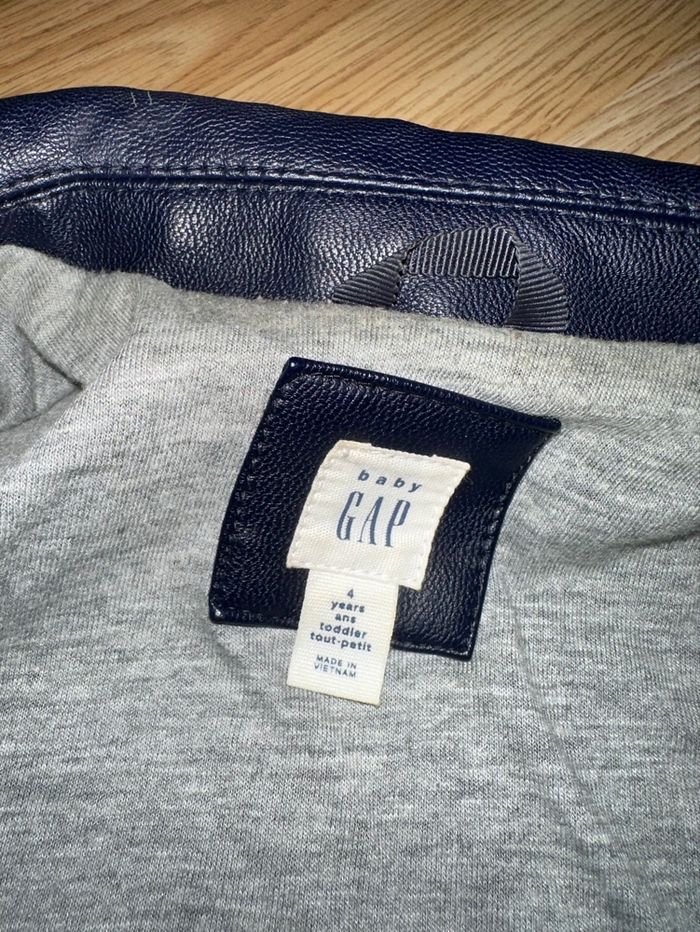 Veste similicuir enfant fille taille 4 ans - photo numéro 2