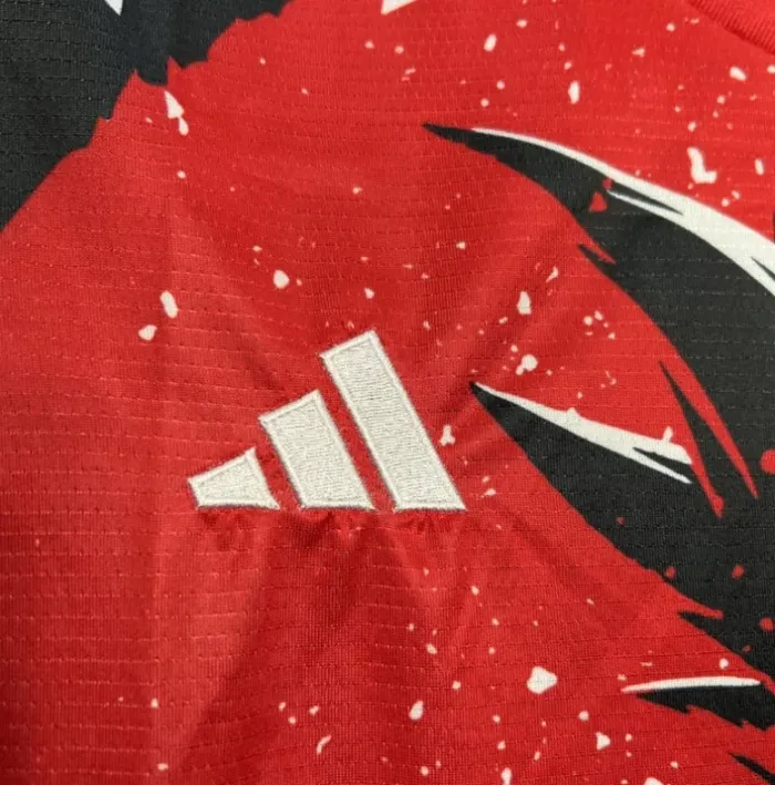 Maillot Japon 2024 taille M concept Dragon Ball san Goku rouge noir neuf - photo numéro 5