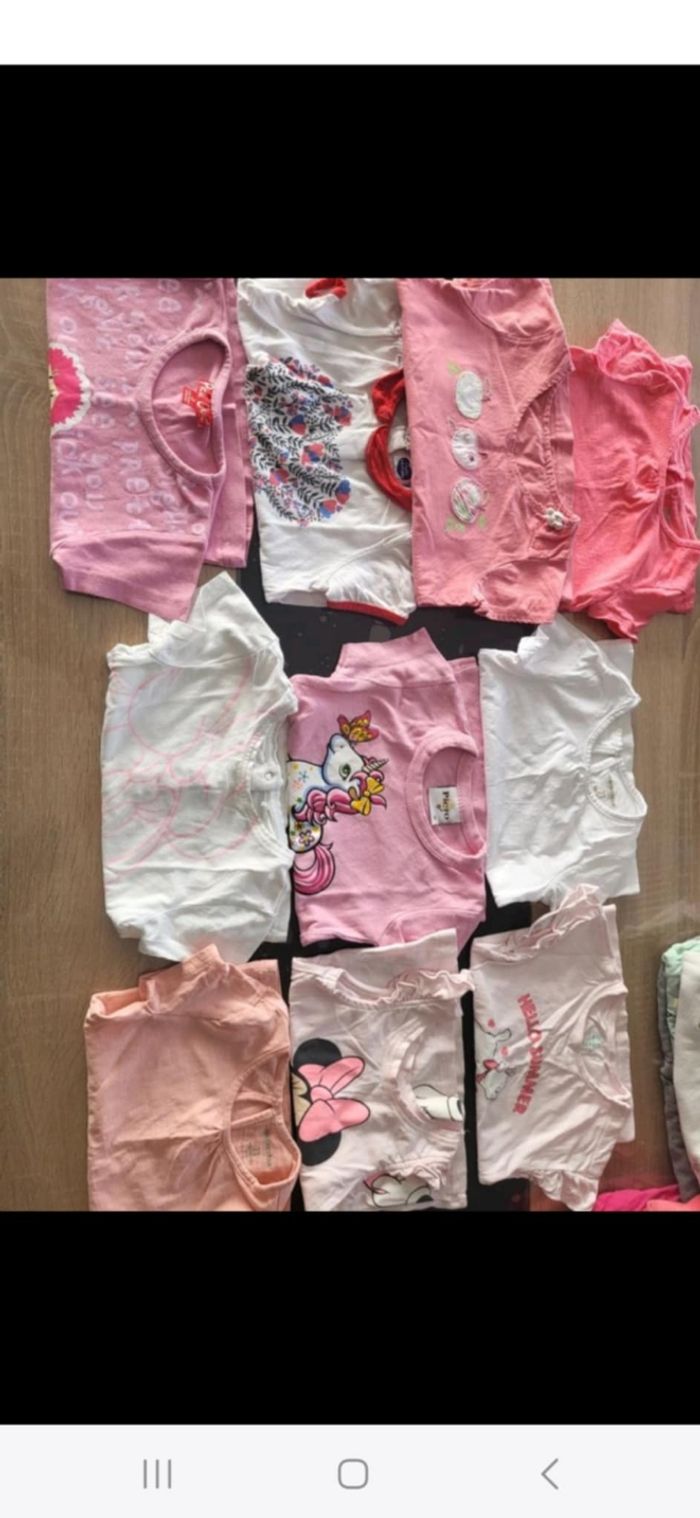 Lot 2 ans pantalons t shirts - photo numéro 8