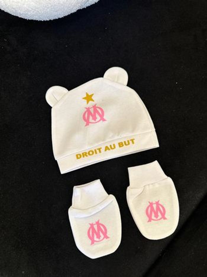 Ensemble bonnet gant Om - photo numéro 3