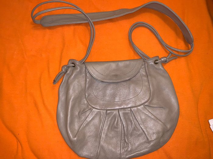Sac bandoulière Paloma gris perle Brontibay