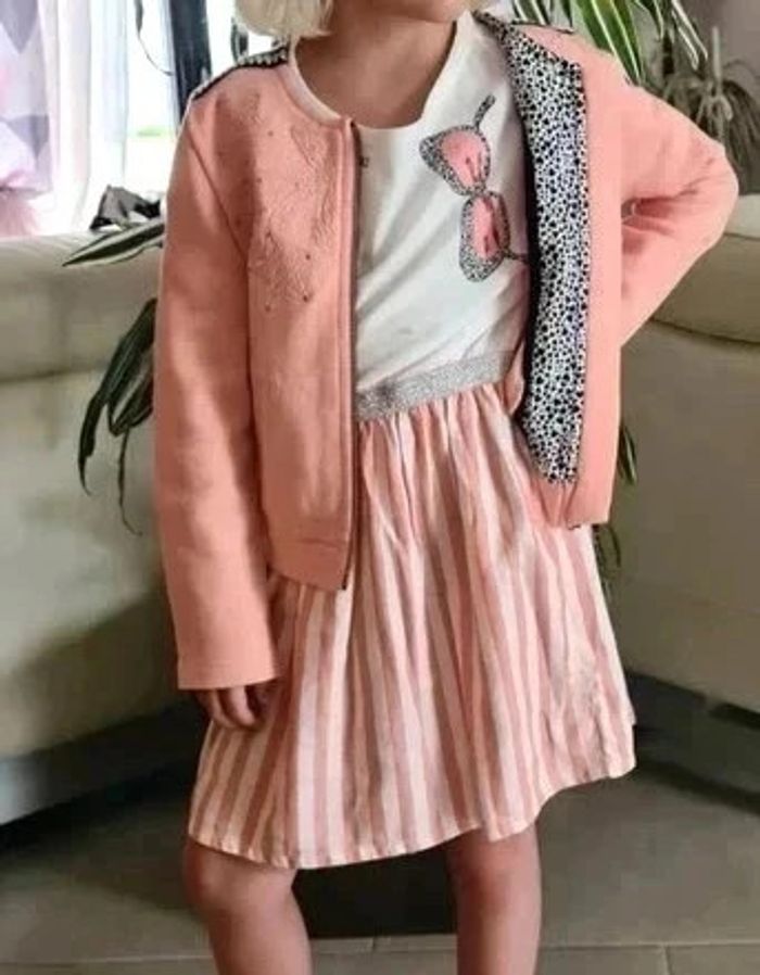 Gilet ikks fille (+robe)