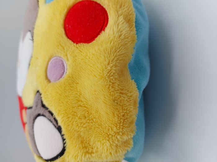 Peluche coussin rond TCHOUPI et son doudou FUNHOUSE JEMINI 2015 environ 28 cm - photo numéro 4