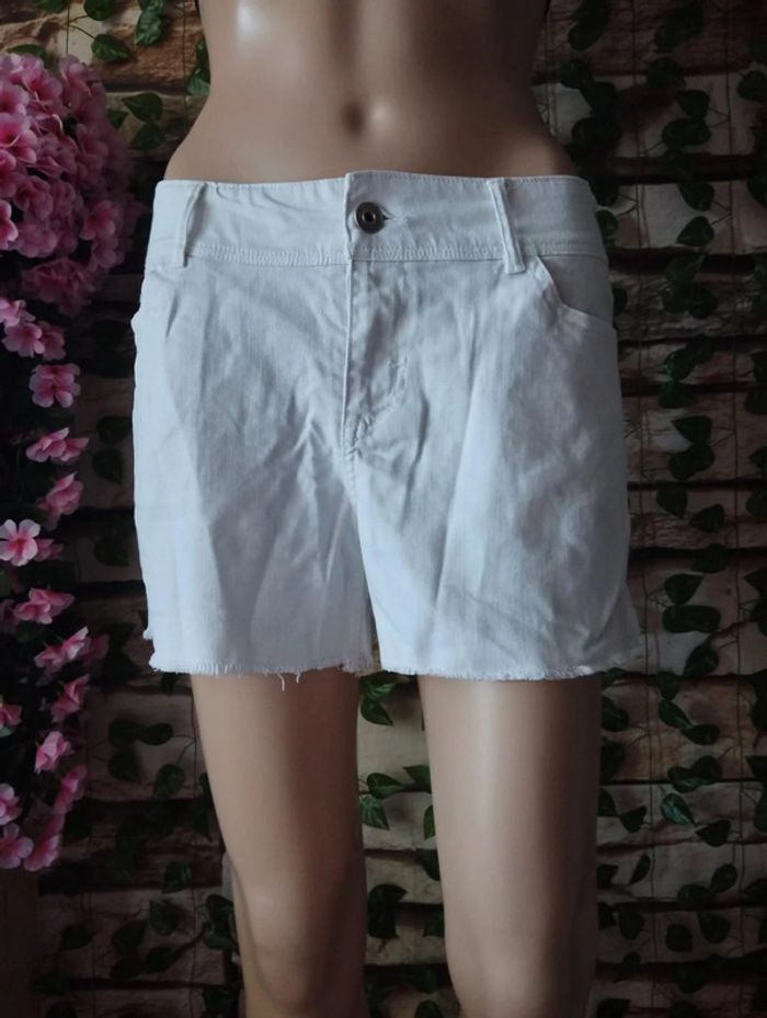 🌸Short en jeans Blanc InExtenso 🌸 - photo numéro 2