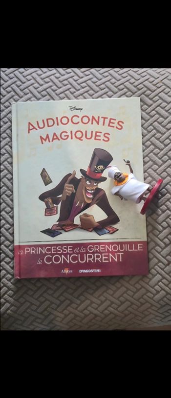 Numėro146 audioconte Magique Altaya disney deagostini livre+figurine audio conte compte