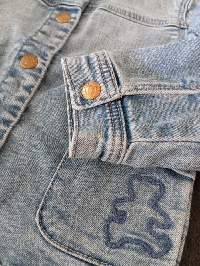 Veste en jean Lulu castagnette 24 mois - photo numéro 4