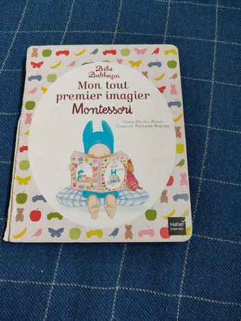 Bébé balthazar mon tout premier imagier Montessori