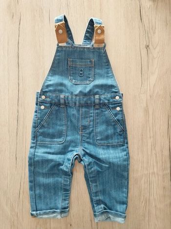 Salopette jean Obaïdi 9 mois jamais portée