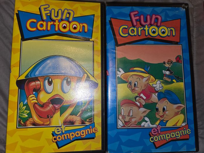Cassette fum cartoon et compagnie