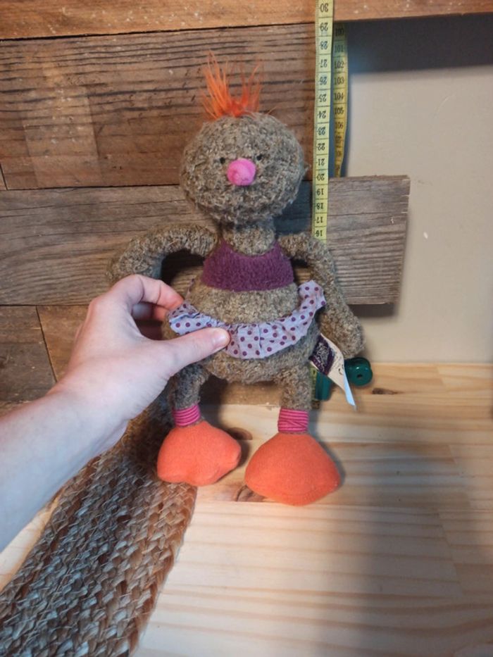 peluche poule moulin roty be - photo numéro 4