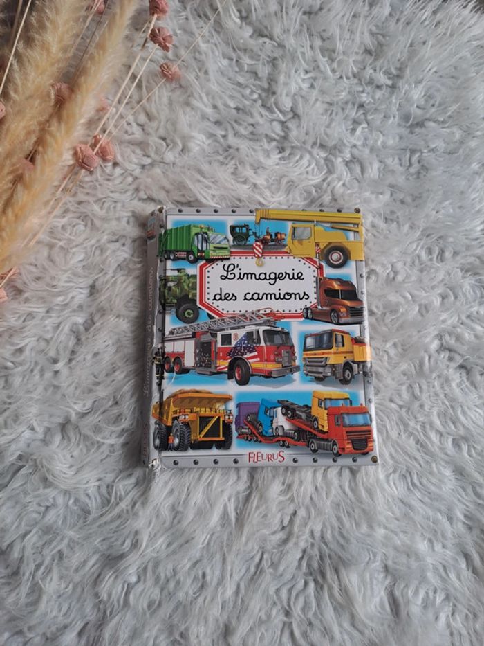 Livre l'imagerie des camions