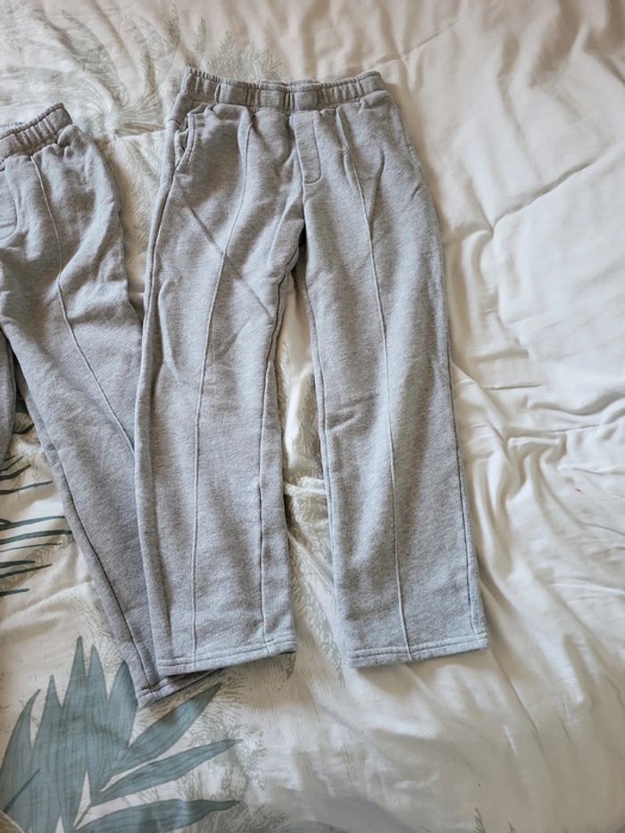 Mot 2 pantalons survêtement 10 ans kiabi - photo numéro 3
