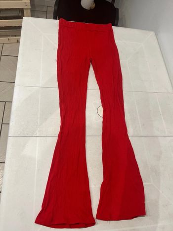 Pantalon taille unique rouge