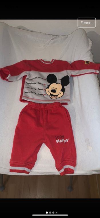 Ensemble Mickey 3mois