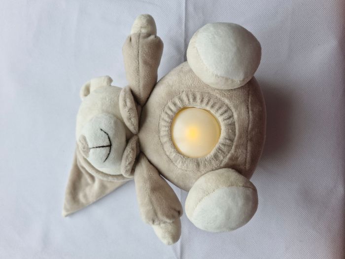 Ourson lumineux Atmosphera for Kids Beige écru - photo numéro 4