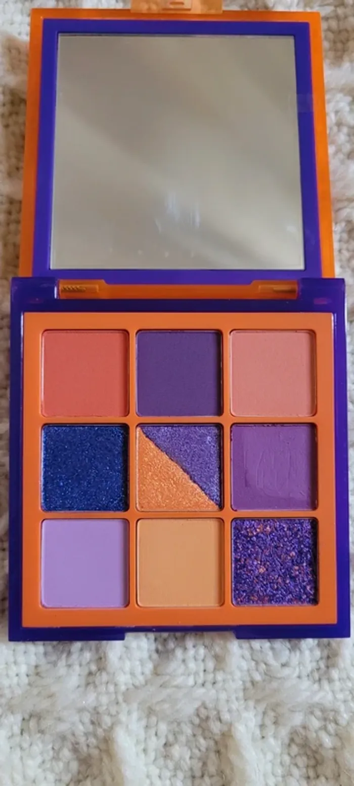 Palette orange & purple color block huda beauty - photo numéro 3