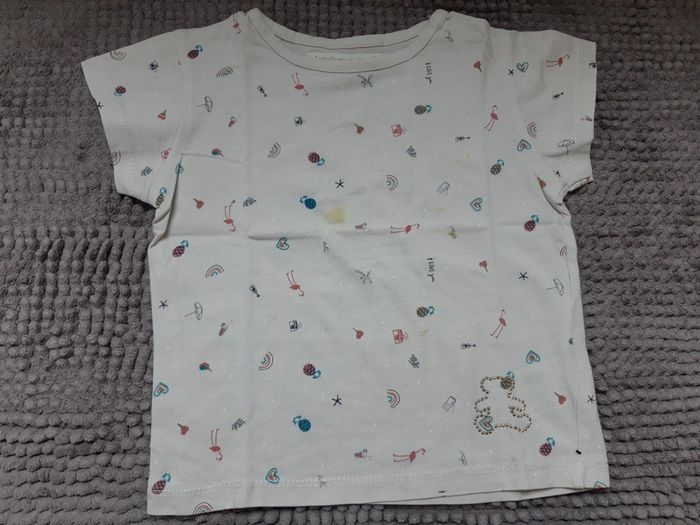 T-shirt Lulu castagnette 4 ans