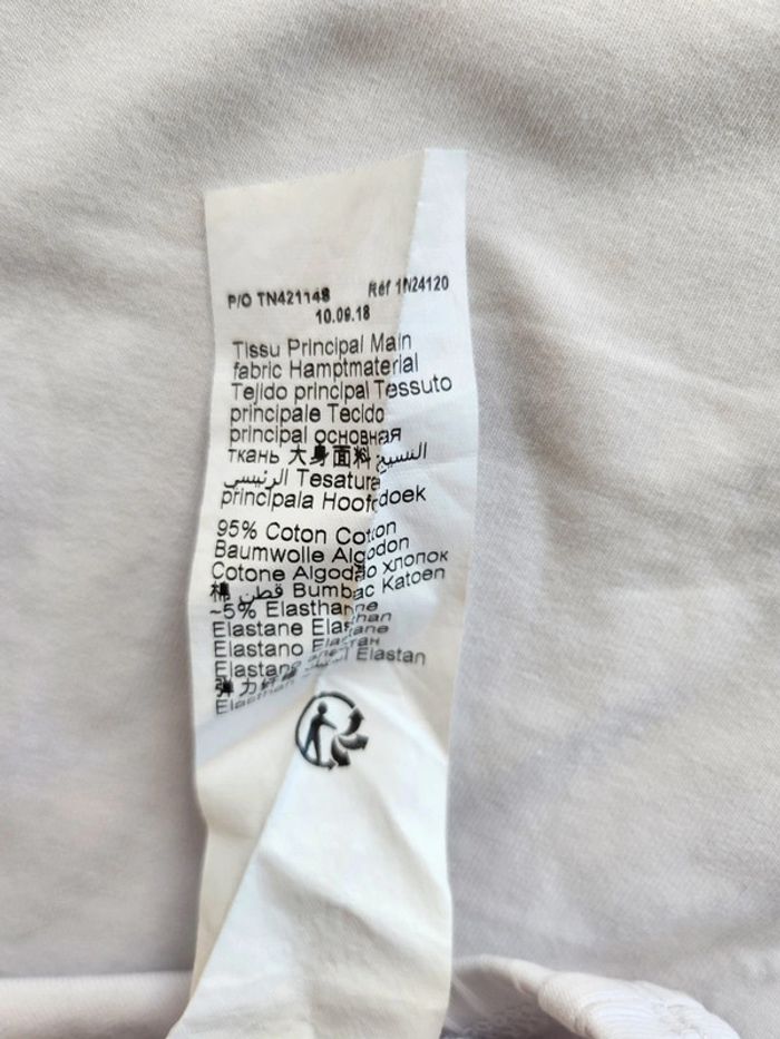 Legging court blanc fille 3 ans - photo numéro 4