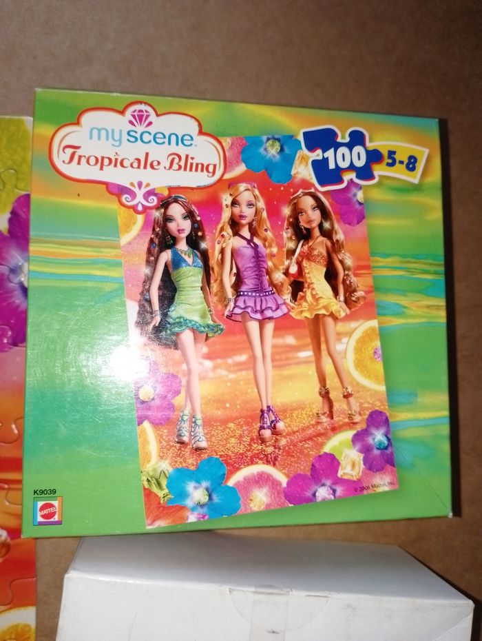 Puzzle my scène  tropicale bling complet - photo numéro 3