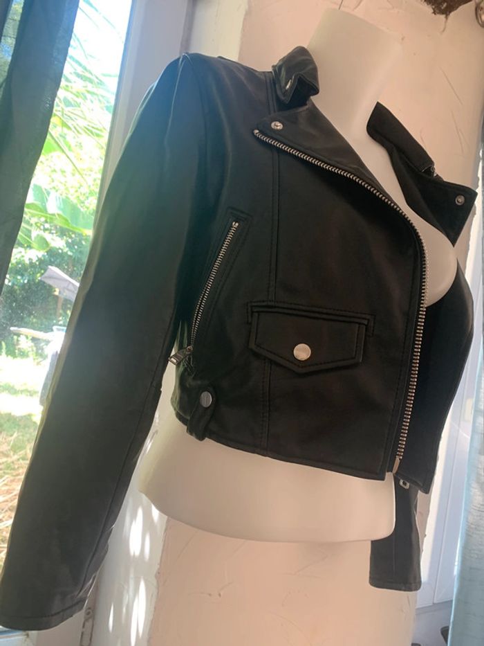 Blouson Berska taille S similicuir 100%polysester - photo numéro 7