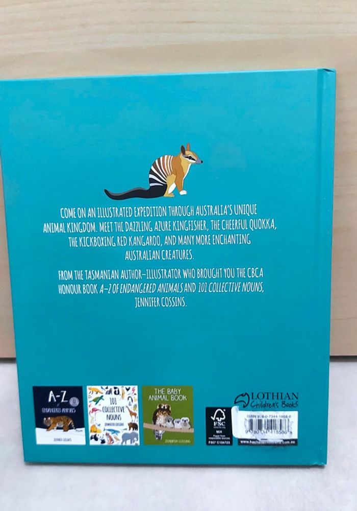 📚 Livre en anglais : A - Z of Australian animals + poster - photo numéro 7