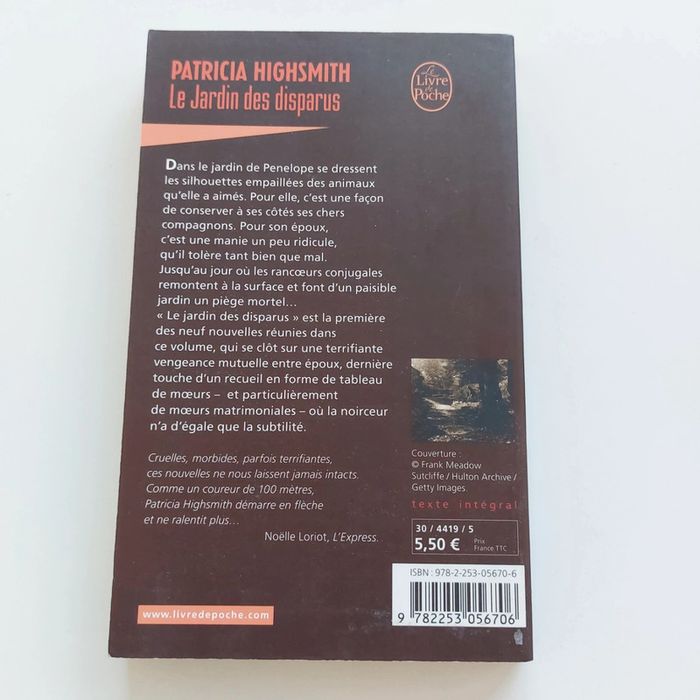Livre - Le jardin des disparus - photo numéro 2