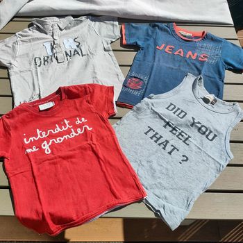 Lot t-shirts garçon 6 ans IKKS