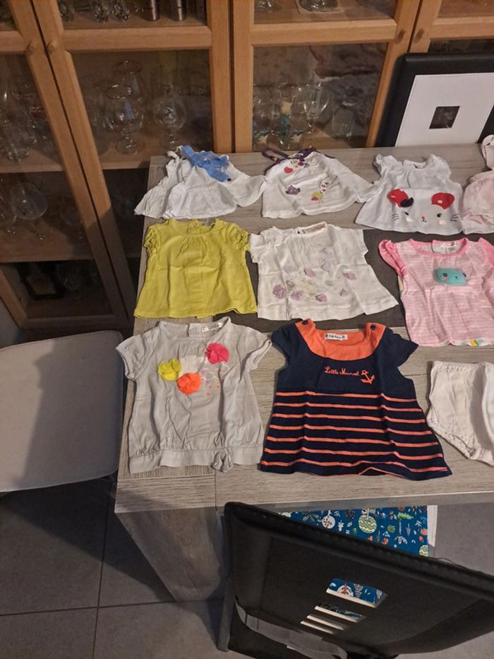 Gros lot fille ete 3 mois (90 vetements)