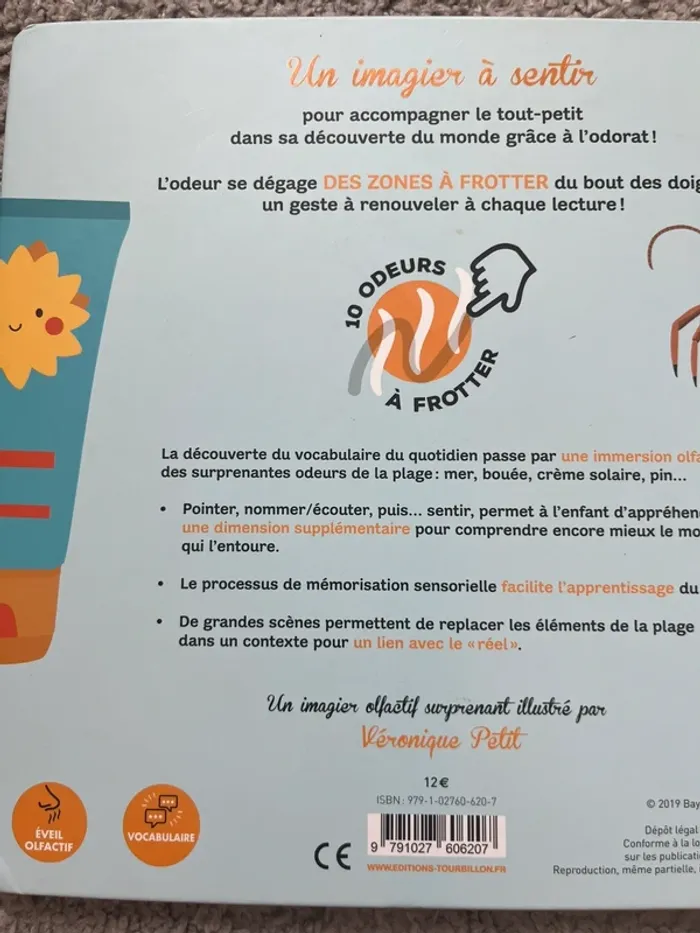 Livre les surprenantes odeurs de la plage - photo numéro 2