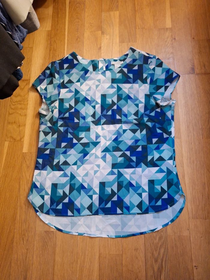 Haut fluide motifs géométriques