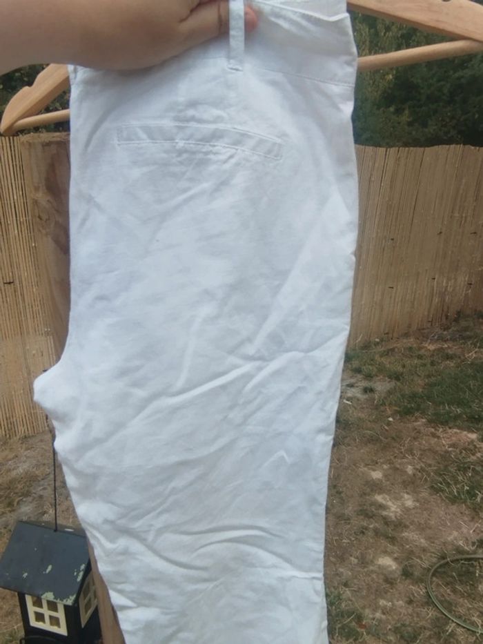 Pantalon blanc - photo numéro 3