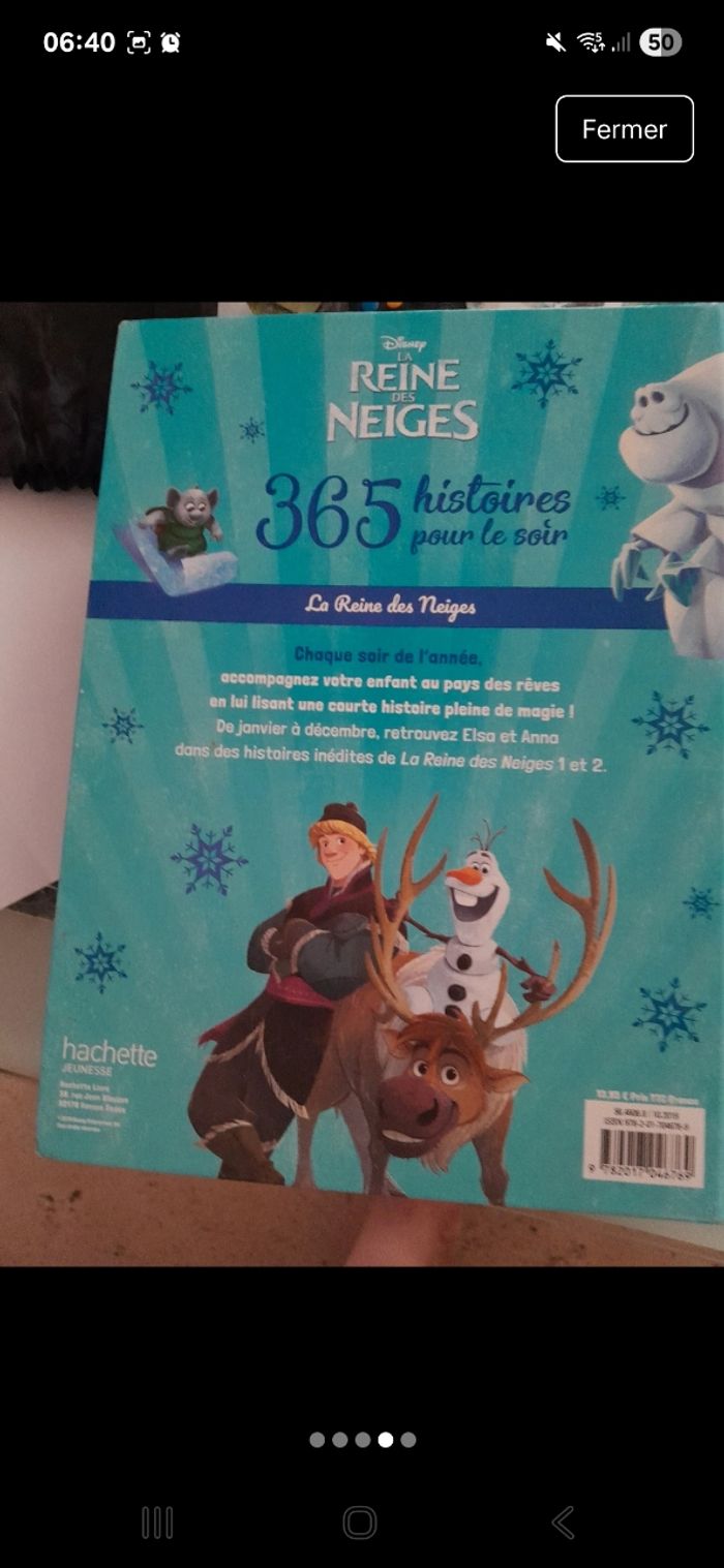 Livre reine des neiges - photo numéro 4