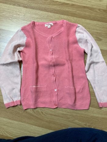 Gilet rose. 6 ans